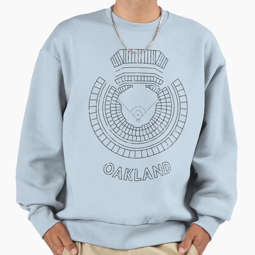 Oakland Sweatshirt - Trendy Graphic Unisex - T-Shirt, Sweatshirt, Hoodie