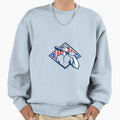 Baseball Batter Hitter Bat Sweatshirt - Streetwear Style for Adults - T-Shirt, Sweatshirt, Hoodie