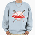 Philadelphia Baseball Vibes Sweatshirt - Streetwear Style Unisex - T-Shirt, Sweatshirt, Hoodie