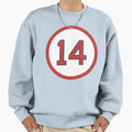 Jim Rice 14 Jersey Number Sweatshirt - Custom Art Print Unisex - T-Shirt, Sweatshirt, Hoodie