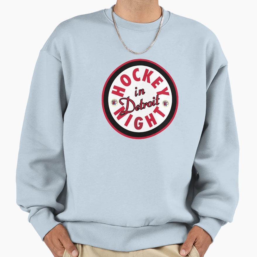 Detroit Hockey Sweatshirt - Unique Graphic for Adults - T-Shirt, Sweatshirt, Hoodie