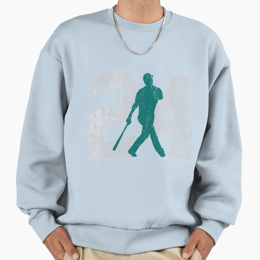 Teal Gray Sweatshirt - Graphic Print for Adults - T-Shirt, Sweatshirt, Hoodie