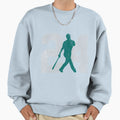 Teal Gray Sweatshirt - Graphic Print for Adults - T-Shirt, Sweatshirt, Hoodie