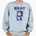 Beat La Ari Dbacks Purple Text Sweatshirt - Unique Graphic Men Women - T-Shirt, Sweatshirt, Hoodie