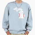 Detroit Softball Baseball T-Shirt - Novelty Apparel Men Women - T-Shirt, Sweatshirt, Hoodie