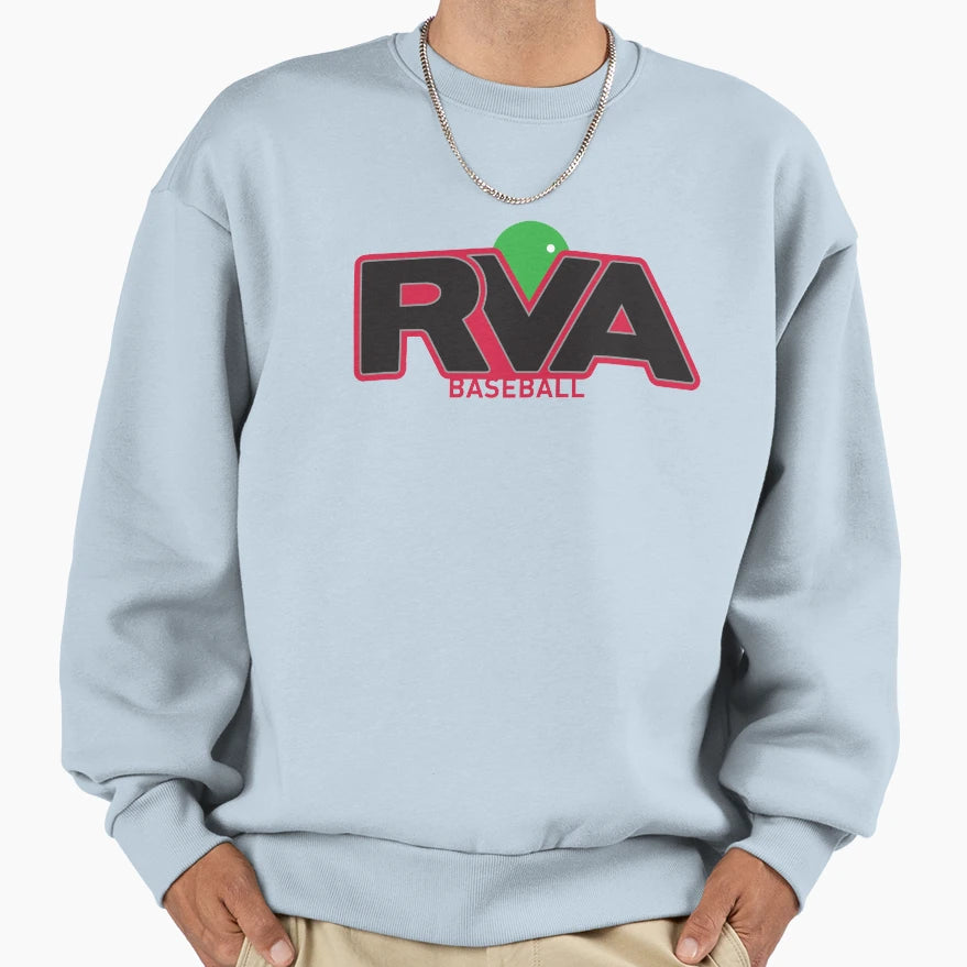 Rva Baseball Sweatshirt - Casual Everyday Wear Men Women - T-Shirt, Sweatshirt, Hoodie
