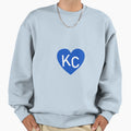 Kc Heart Sweatshirt - Minimalist Print Unisex - T-Shirt, Sweatshirt, Hoodie