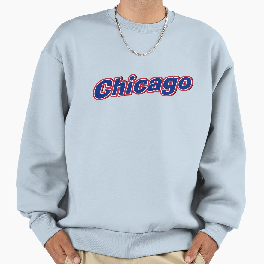 Chicago Sweatshirt - Trendy Graphic for Adults - T-Shirt, Sweatshirt, Hoodie