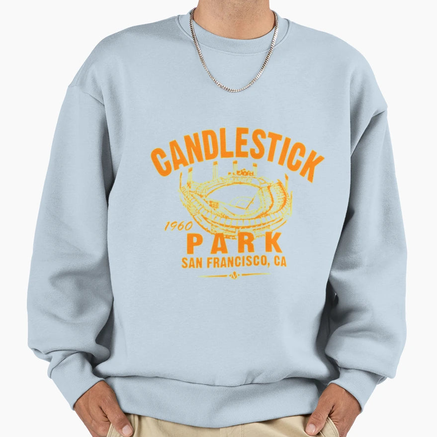 Candlestick Park San Francisco Sweatshirt - Streetwear Style Men Women - T-Shirt, Sweatshirt, Hoodie