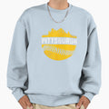 Pittsburgh Baseball Cityscape Sweatshirt - Novelty Apparel Unisex - T-Shirt, Sweatshirt, Hoodie