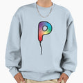 Initial Monogram Balloon Letter P Sweatshirt - Novelty Apparel Unisex - T-Shirt, Sweatshirt, Hoodie