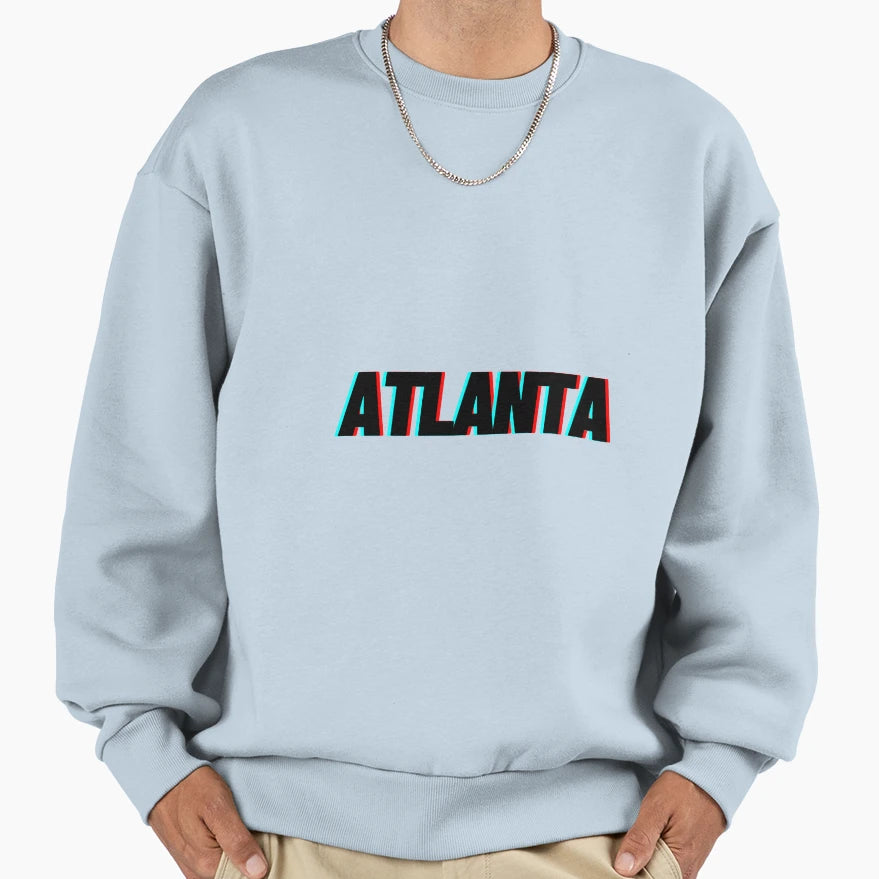 Atlanta 3D Sweatshirt - Casual Everyday Wear Unisex - T-Shirt, Sweatshirt, Hoodie