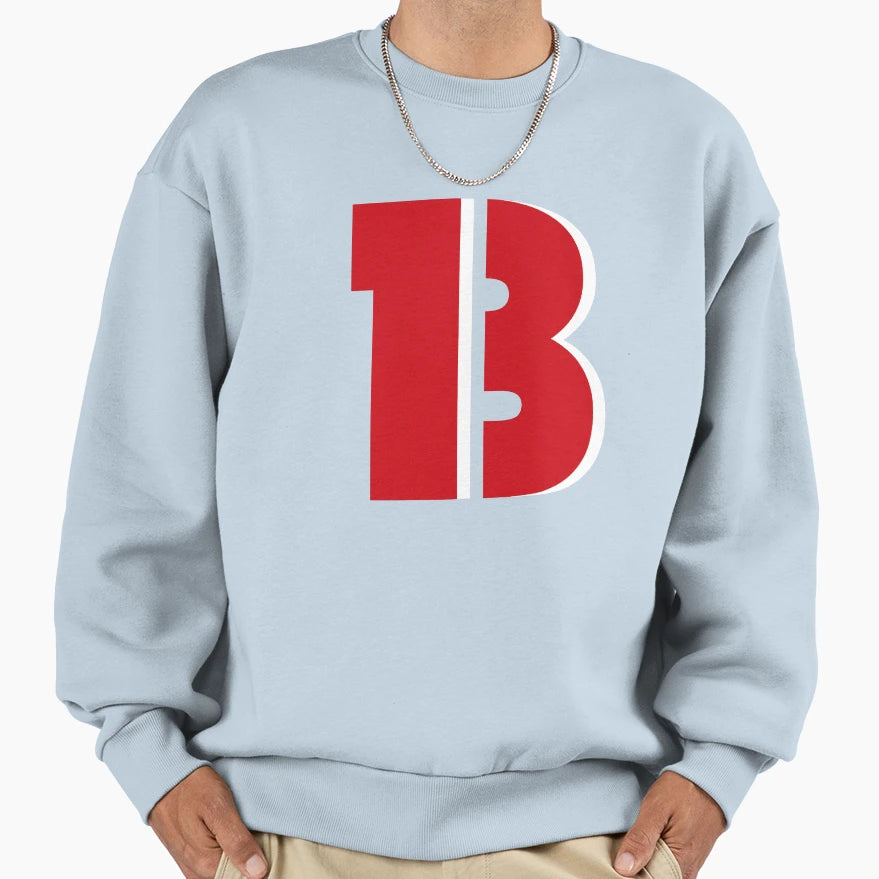 B Or Thirteen Sweatshirt - Unique Graphic Unisex - T-Shirt, Sweatshirt, Hoodie