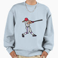 Softball Player Sweatshirt - Unique Graphic Men Women - T-Shirt, Sweatshirt, Hoodie