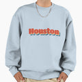 70S Houston Sweatshirt - Graphic Print Unisex - T-Shirt, Sweatshirt, Hoodie