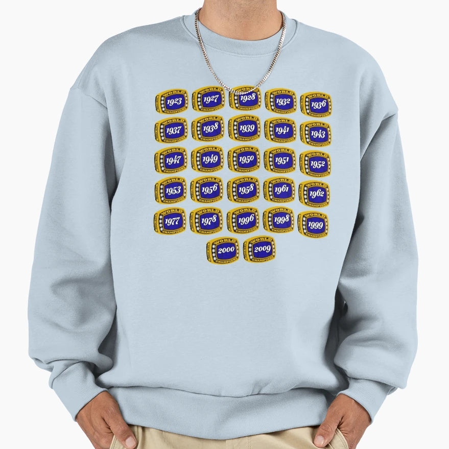 27 Time Champions Sweatshirt - Graphic Print Men Women - T-Shirt, Sweatshirt, Hoodie