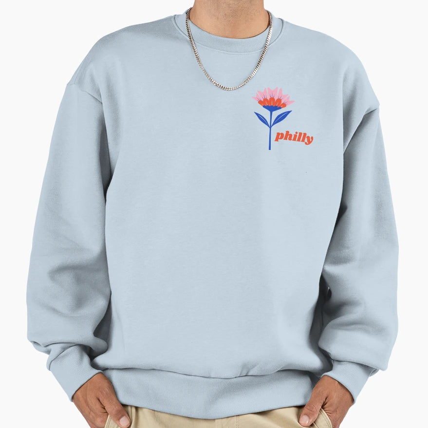 Philly Sweatshirt - Minimalist Print for Adults - T-Shirt, Sweatshirt, Hoodie