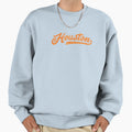 I Love Houston Texas Baseball Sweatshirt - Custom Art Print Men Women - T-Shirt, Sweatshirt, Hoodie