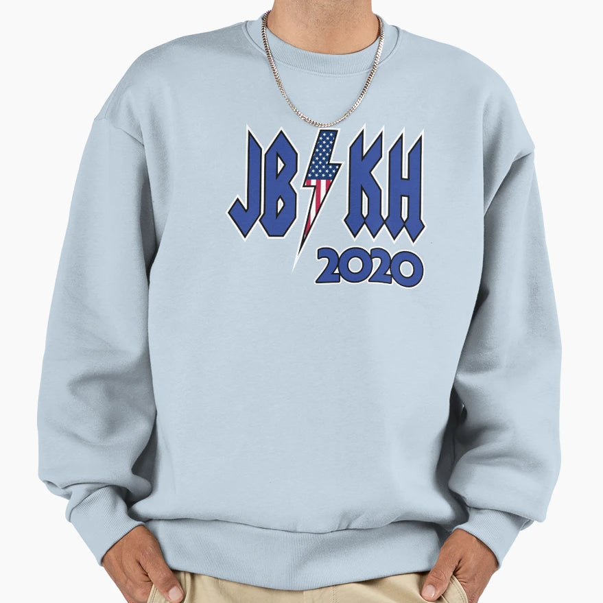 Biden Harris Rock 2020 Sweatshirt - Novelty Apparel for Adults - T-Shirt, Sweatshirt, Hoodie