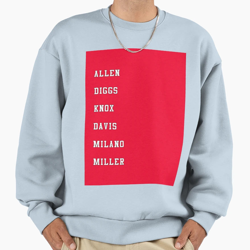 Buffalo Bills Stars Sweatshirt - Casual Everyday Wear for Adults - T-Shirt, Sweatshirt, Hoodie