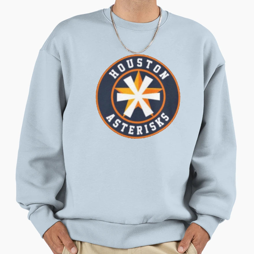 Houston Asterisks Sweatshirt - Unique Graphic Men Women - T-Shirt, Sweatshirt, Hoodie