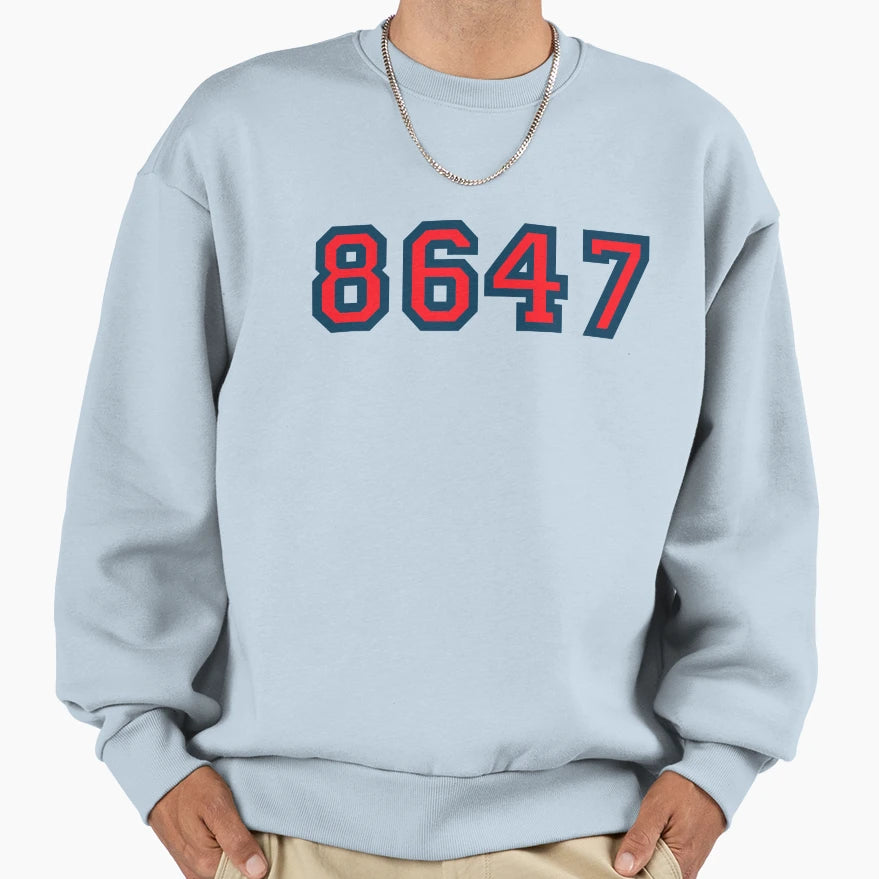 8647 Anti Trump Sweatshirt - Minimalist Print Men Women - T-Shirt, Sweatshirt, Hoodie