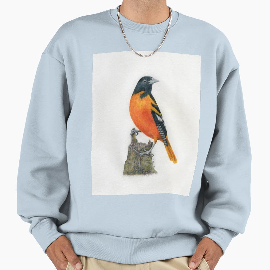Baltimore Oriole Sweatshirt - Fun Novelty Design Unisex - T-Shirt, Sweatshirt, Hoodie