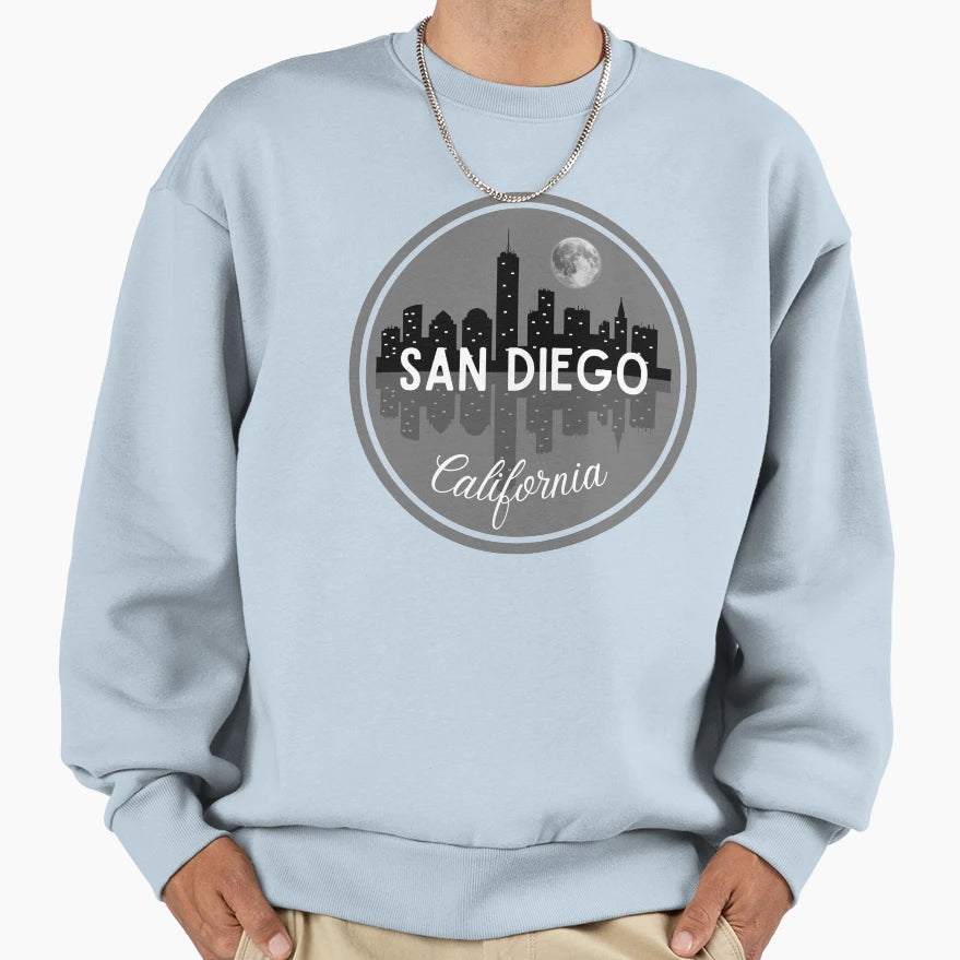 San Diego California Sweatshirt - Streetwear Style Men Women - T-Shirt, Sweatshirt, Hoodie