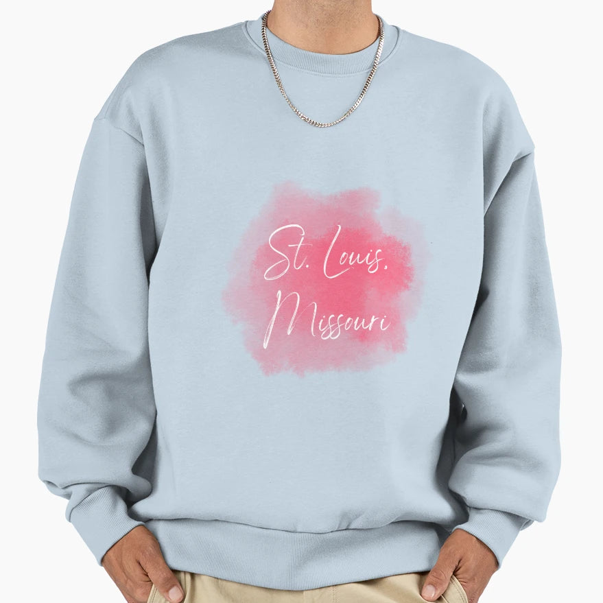Stl Saint Louis Sweatshirt - Trendy Graphic Men Women - T-Shirt, Sweatshirt, Hoodie