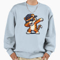 Dabbing Tiger Gear Sweatshirt - Casual Everyday Wear Men Women - T-Shirt, Sweatshirt, Hoodie