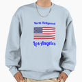 North Hollywood Los Angeles Sweatshirt - Fun Novelty Design Men Women - T-Shirt, Sweatshirt, Hoodie