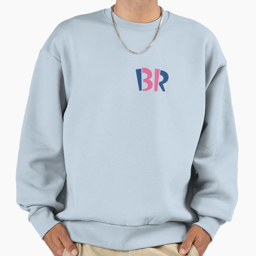 Baskin Robins Sweatshirt - Aesthetic Graphic Men Women - T-Shirt, Sweatshirt, Hoodie