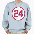 Whitey Herzog 24 Jersey Number Sweatshirt - Trendy Graphic Unisex - T-Shirt, Sweatshirt, Hoodie