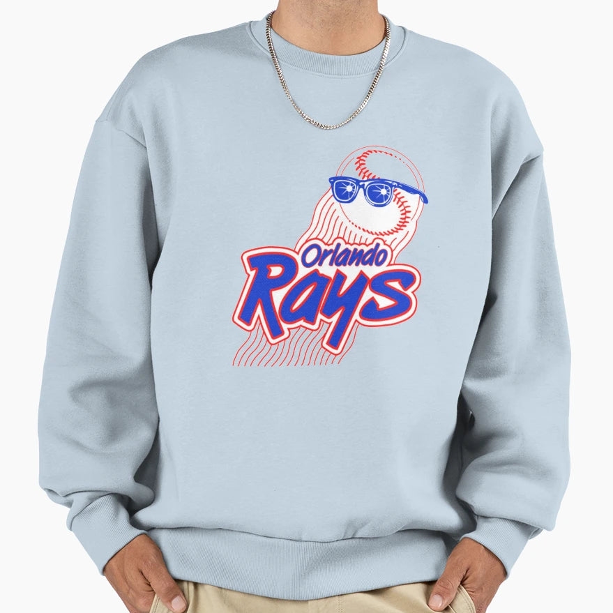Orlando Rays Minor League Baseball Sweatshirt - Minimalist Print Unisex - T-Shirt, Sweatshirt, Hoodie