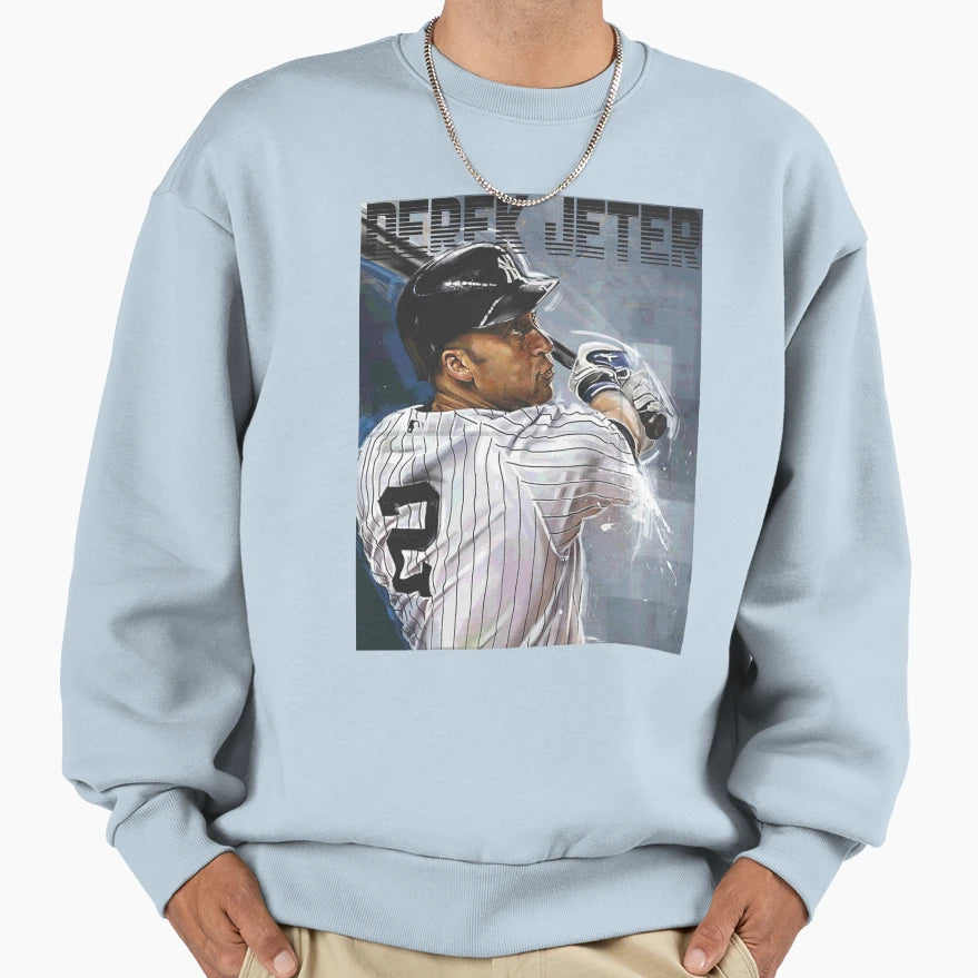 Derek Jeter Respect Sweatshirt - Fun Novelty Design Men Women - T-Shirt, Sweatshirt, Hoodie