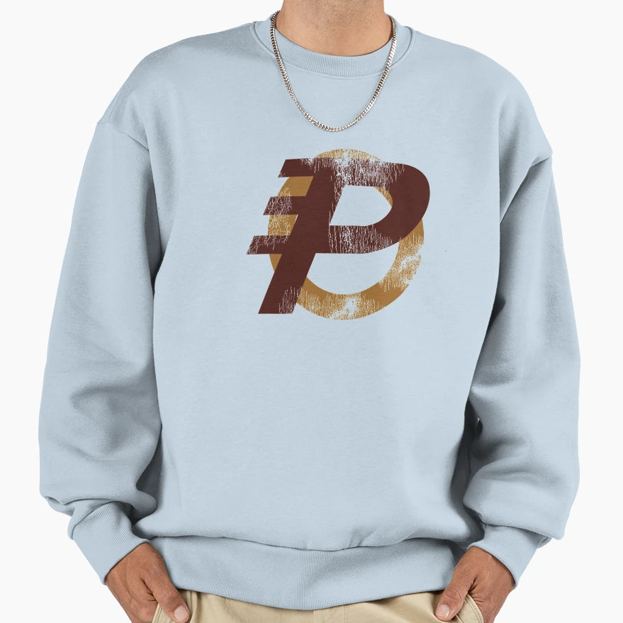 Poseidon Logo Worncolor Sweatshirt - Streetwear Style for Adults - T-Shirt, Sweatshirt, Hoodie