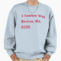 Ballpark Address Sweatshirt - Streetwear Style Unisex - T-Shirt, Sweatshirt, Hoodie