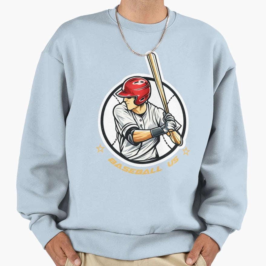 Baseball 2 Sweatshirt - Novelty Apparel for Adults - T-Shirt, Sweatshirt, Hoodie