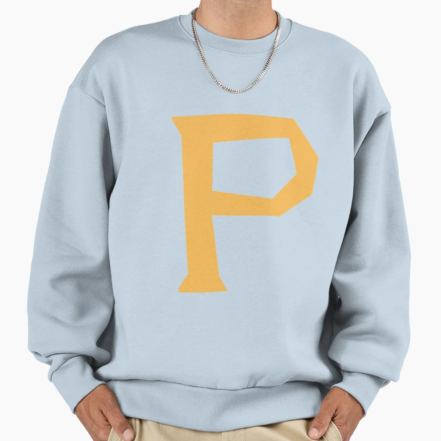 Copy Alphabetical P Sweatshirt - Custom Art Print for Adults - T-Shirt, Sweatshirt, Hoodie