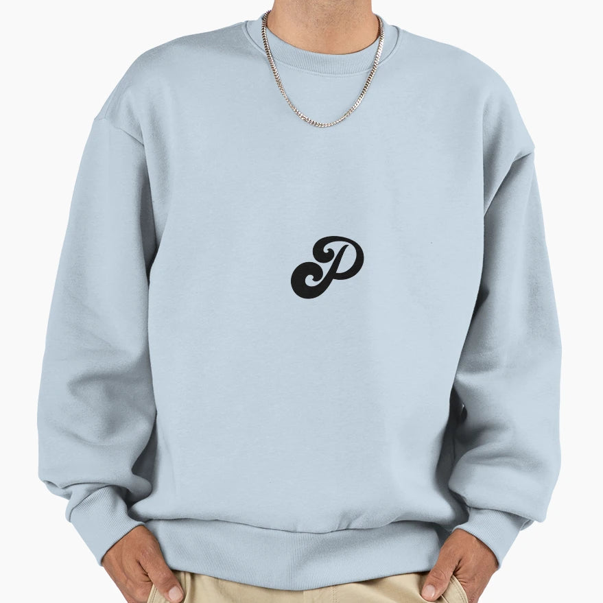 Initials Sweatshirt - Unique Graphic Men Women - T-Shirt, Sweatshirt, Hoodie