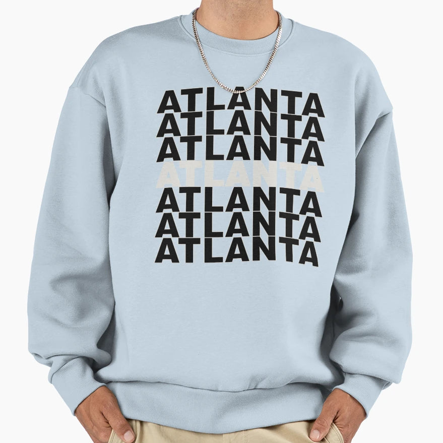 Atlanta Sweatshirt - Fun Novelty Design for Adults - T-Shirt, Sweatshirt, Hoodie