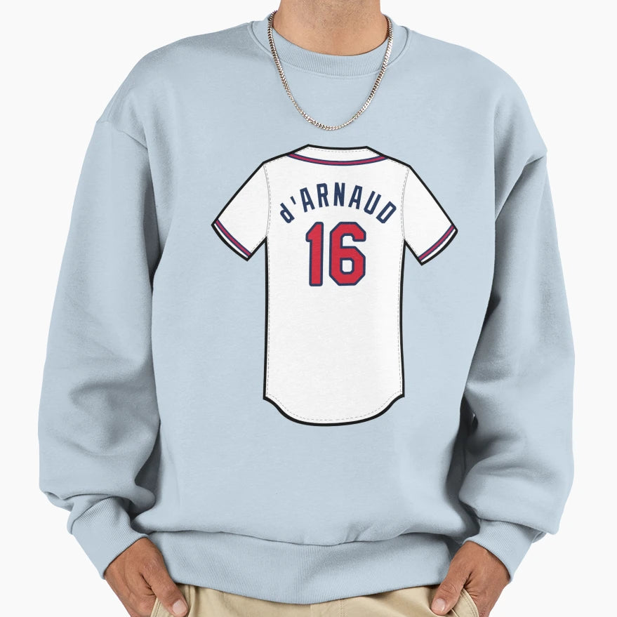 Travis Darnaud Jersey Sweatshirt - Graphic Print Unisex - T-Shirt, Sweatshirt, Hoodie