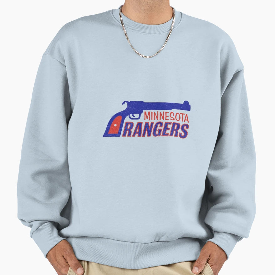 St Paul Minnesota Rangers Logo Sweatshirt - Minimalist Print for Adults - T-Shirt, Sweatshirt, Hoodie