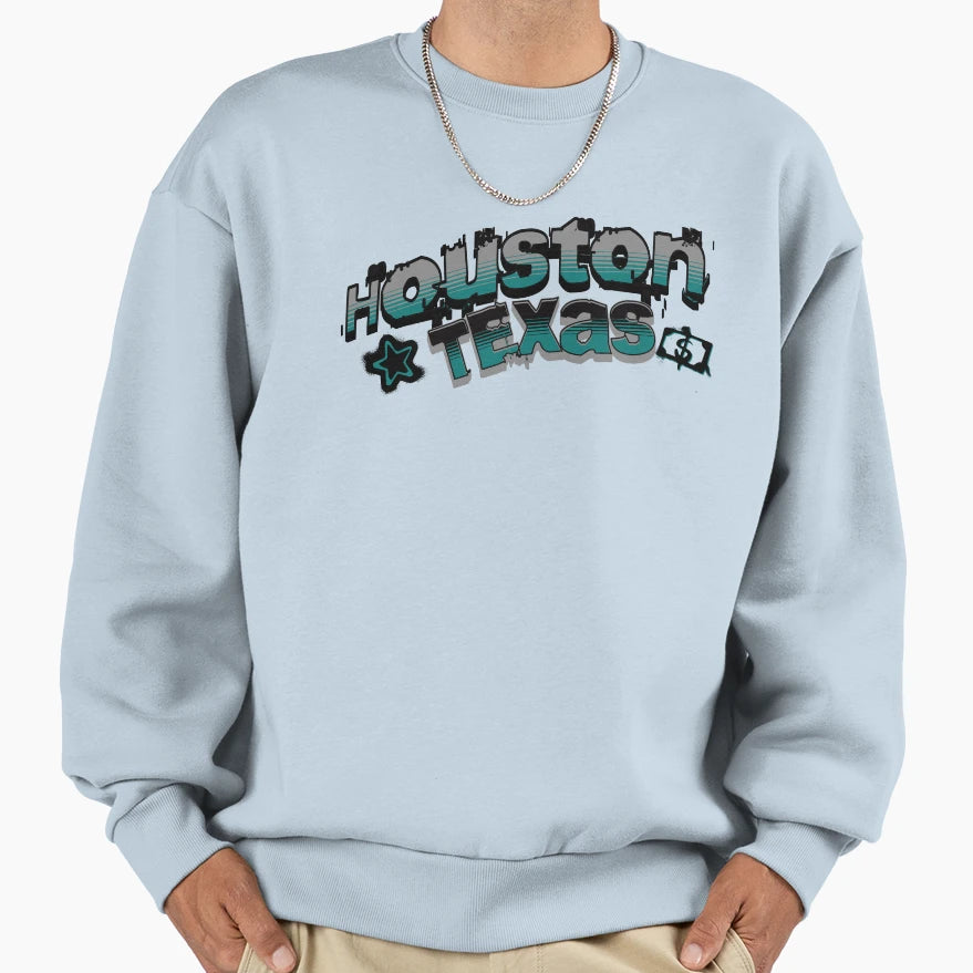 Houston City T-Shirt - Minimalist Print Men Women - T-Shirt, Sweatshirt, Hoodie