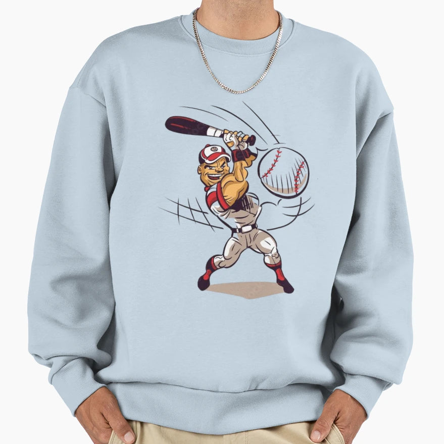 Baseball Mom Baseball Life Sweatshirt - Custom Art Print Men Women - T-Shirt, Sweatshirt, Hoodie