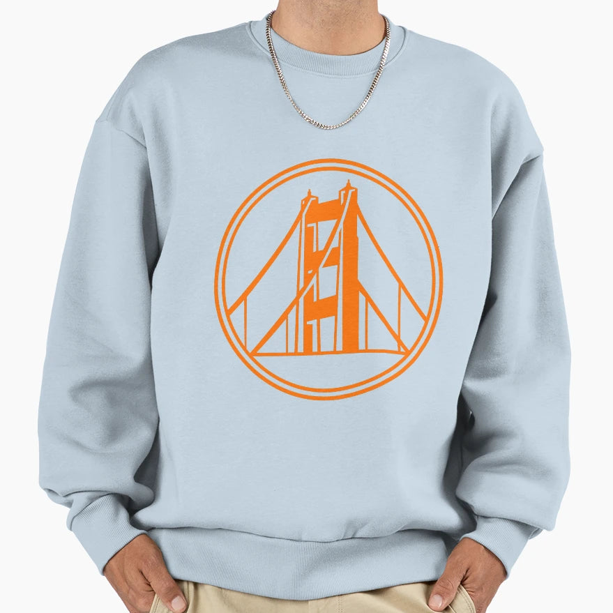 Golden Gate Golden State Sweatshirt - Streetwear Style Unisex - T-Shirt, Sweatshirt, Hoodie