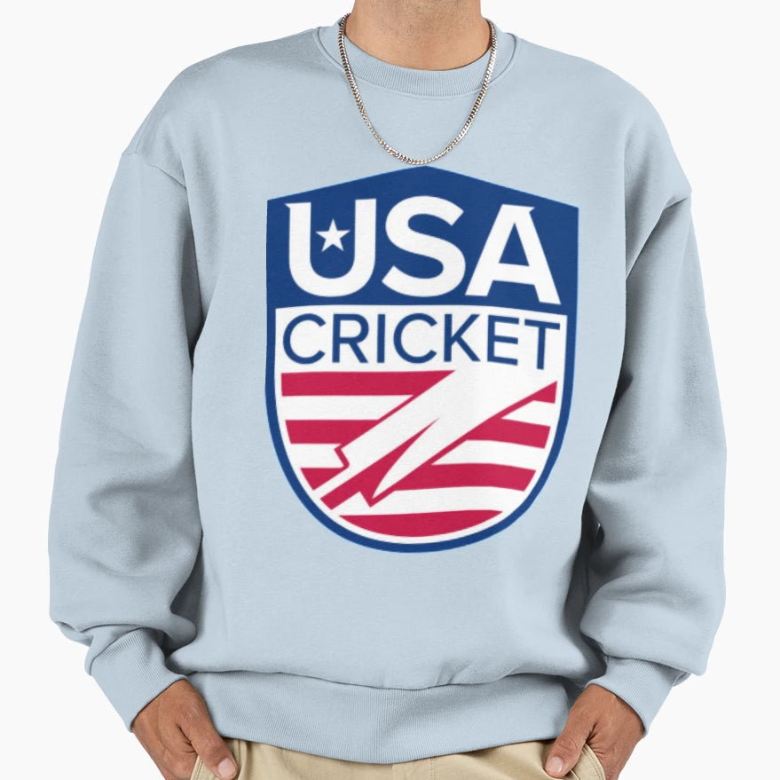 Usa Cricket Sweatshirt - Unique Graphic Unisex - T-Shirt, Sweatshirt, Hoodie