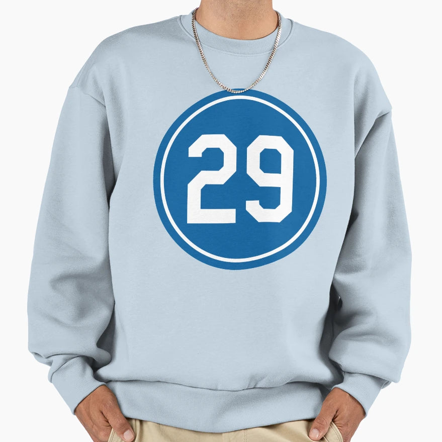 Adrian Beltre 29 Jersey Number Sweatshirt - Fun Novelty Design for Adults - T-Shirt, Sweatshirt, Hoodie