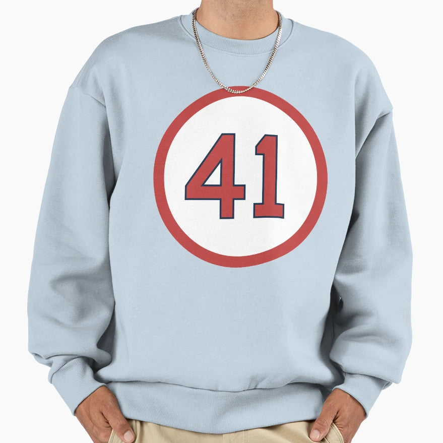 Chris Sale 41 Jersey Number Sweatshirt - Streetwear Style Men Women - T-Shirt, Sweatshirt, Hoodie