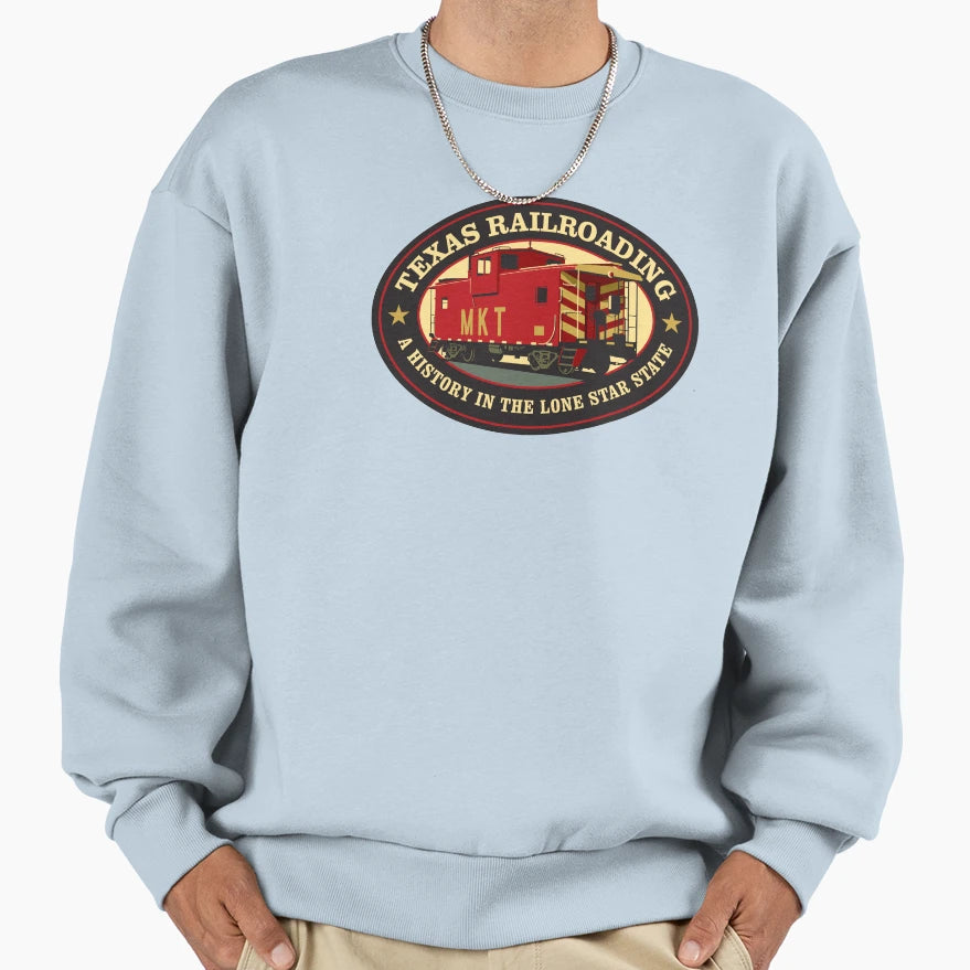 Texas Railroading Sweatshirt - Unique Graphic Men Women - T-Shirt, Sweatshirt, Hoodie